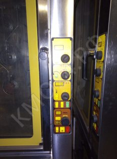 Печь конвекционная Unox XB 803 , желтая панель.