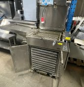 Фритюрница напольная IZO FR-16 FR-24 для берлинеров (пончиков с начинкой)